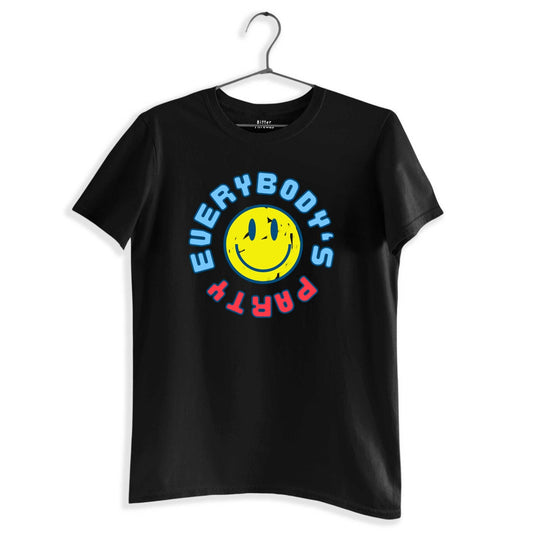 Everybody's Party Unisex Organic Cotton T-shirt Made In The USA