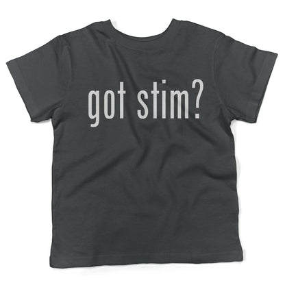 Got Stim? Toddler Tee – For Your Little Superhuman-T-Shirts-6T-Black-Hagsters