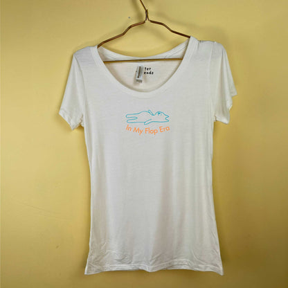 In My Flop Era Bamboo/Organic Cotton Women's Scoop Neck T - Shirt