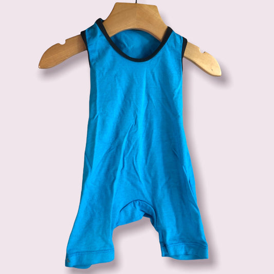 Infant Hand-dyed Sleeveless Baby Rompers | MoonEaze™