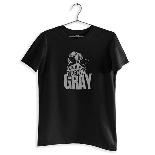 Openly Gray Unisex Organic Cotton T-Shirt Made In The USA
