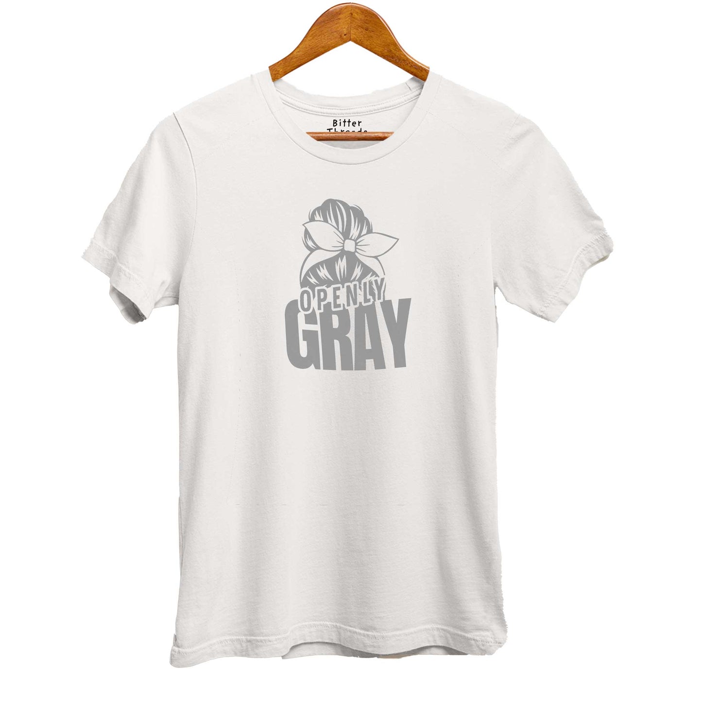 Openly Gray Unisex Organic Cotton T-Shirt Made In The USA