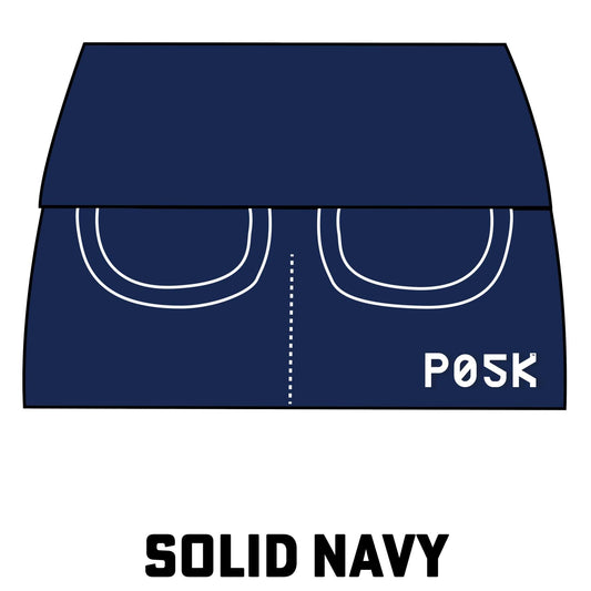 P05K™ | Navy Ponte De Roma Belt Bag Pocket Skirt