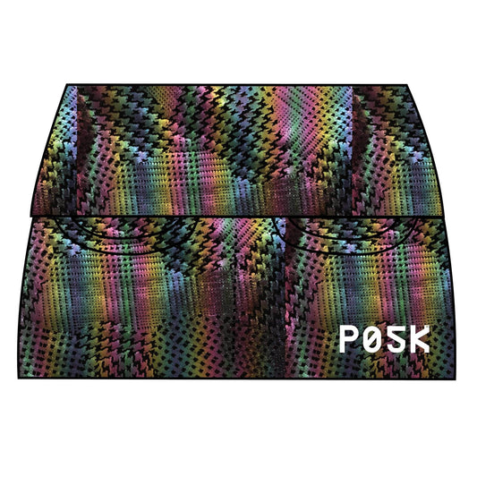 P05K™ | Prism Vortex Rave Holographic Belt Bag Pocket Skirt-Belt Skirts-XS-Prism Vortex-Hagsters