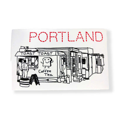 Portland Themed Stickers