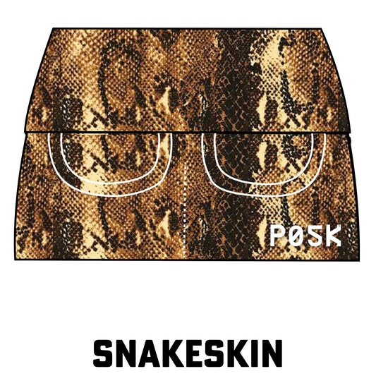 P05K™ | Snakeskin Belt Bag Pocket Skirt