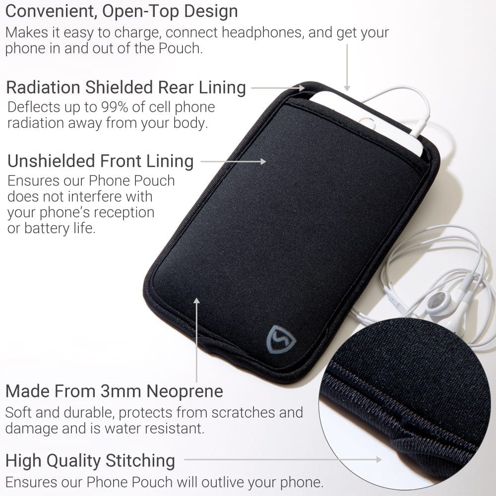 SYB Phone Pouch - Great Way To Carry Your Phone In Your P05K™ Belt Skirt-Phone Case-Black-Extra large-Hagsters