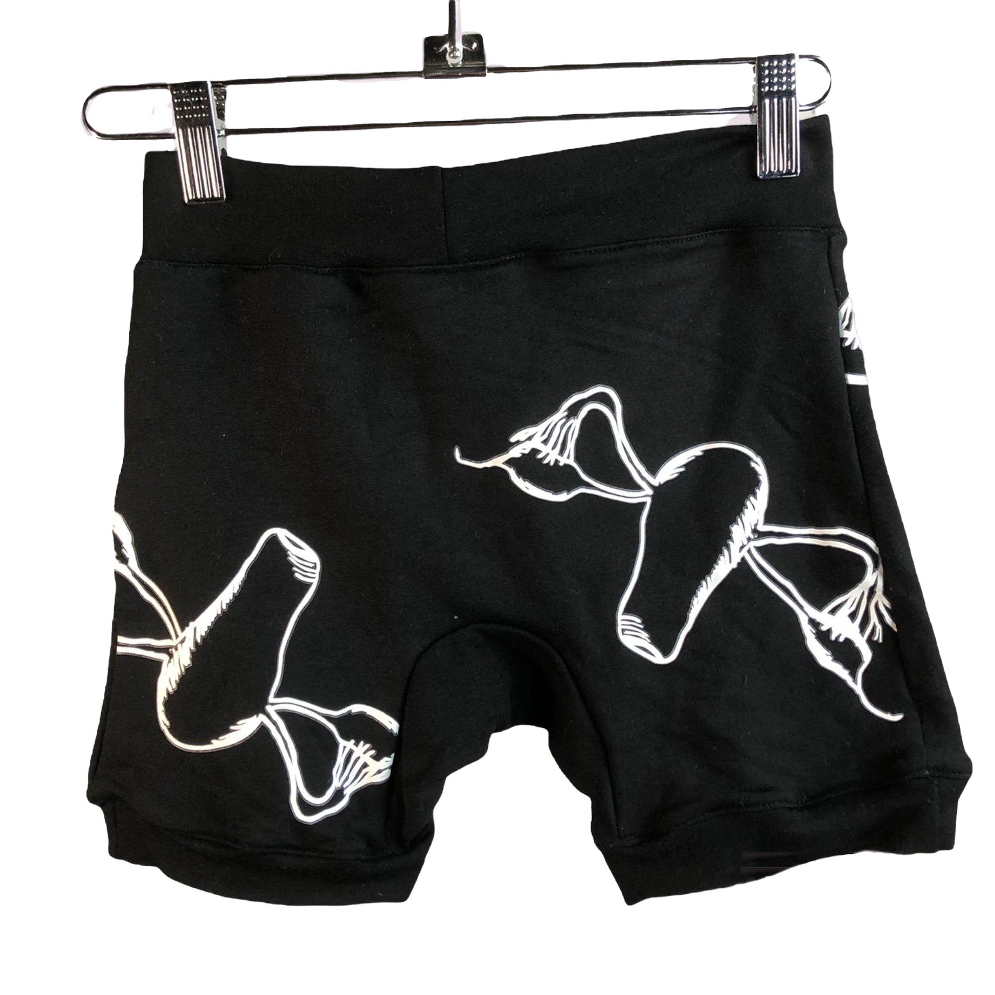 Flying Ovary Dose Boy Shorts-Shorts-XS-Hagsters